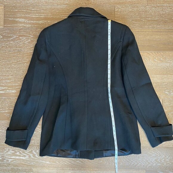 INC Wool-Blend Coat | Black | L. - Picture 4 of 6